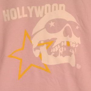 Stunning soft pink Hollywood American Apparel cotton tee